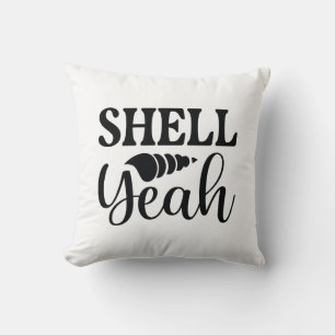 Shell Yeah Throw Pillow