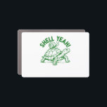 Shell Yeah Turtle Snail Funny Car Magnet<br><div class="desc">Shell Yeah Turtle Snail Funny</div>