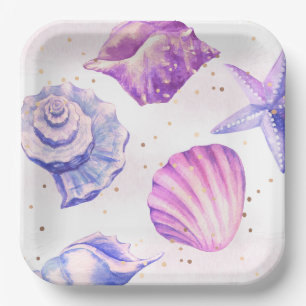 Shellebrate Party Paper Plates