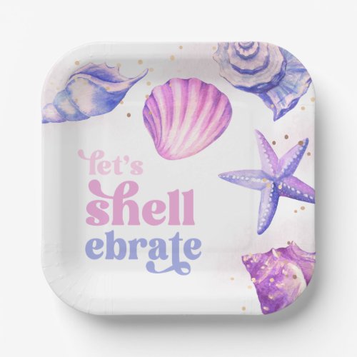 Shellebrate Party Paper Plates