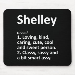 Shelley Definition D Funny Birthday Mouse Pad