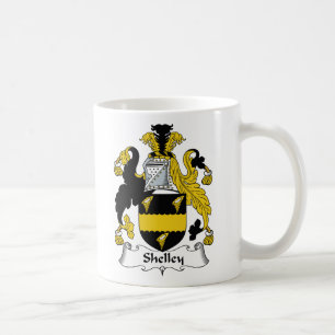 Shelley Family Crest Coffee Mug