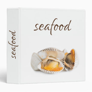 Shellfish 3 Ring Binder