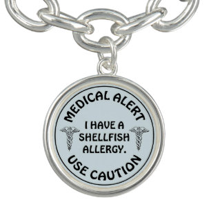 SHELLFISH ALLERGY BRACELET