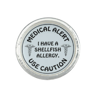 SHELLFISH ALLERGY RING