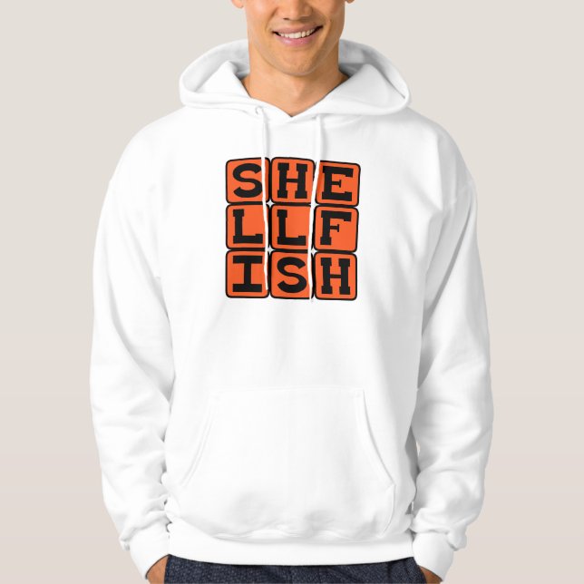 Shellfish, Exoskeleton-Bearing Invertebrates Hoodie (Front)