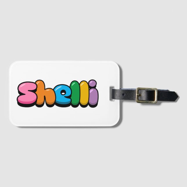 Shelli Luggage Tag (Front Horizontal)