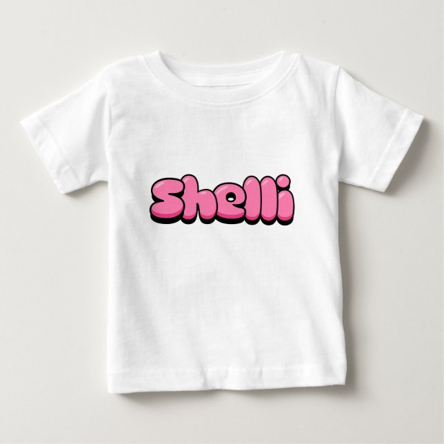 Shelli Pink Baby T-Shirt (Front)