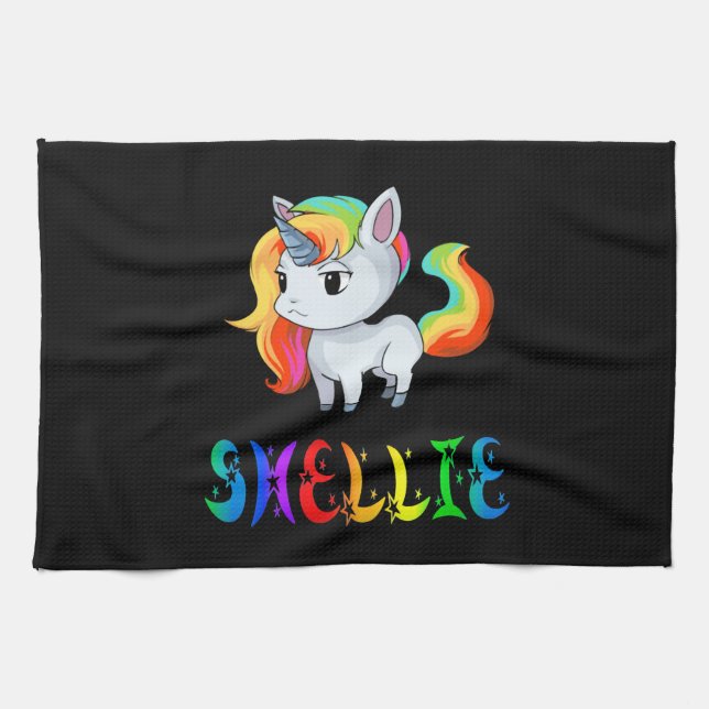 Shellie Unicorn Kitchen Towel (Horizontal)