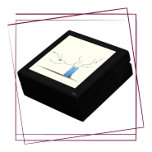 Shelling collecting seashell collection organizer  gift box<br><div class="desc">Beautiful organizer box for your seashell collection, featuring a visual poem written by me, called "Scar Collector". I am a seashell collector myself and I first published this poem in Volume I from the Diamond Dust Poems From the Black Sea photo book series. The artwork is similar to a Japanese...</div>