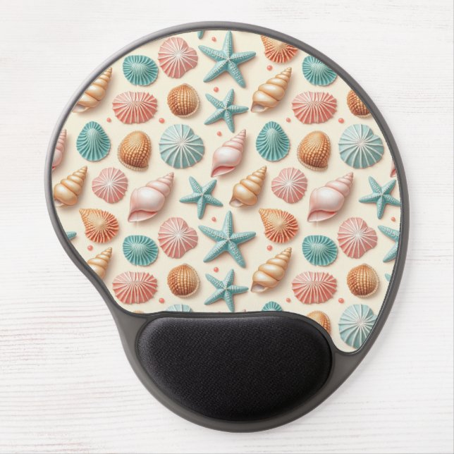 Shells Abundance Gel Mouse Pad (Front)