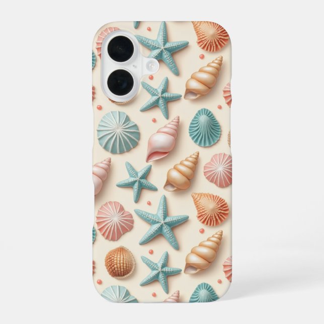 Shells Abundance Iphone Case (Back)