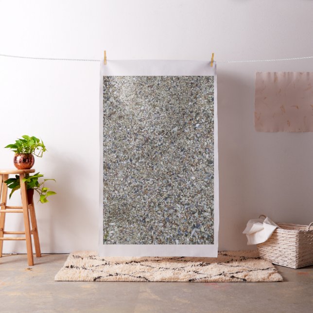 Shells background at the ocean beach fabric (In Situ)