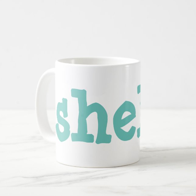 shells coffee mug (Front Left)