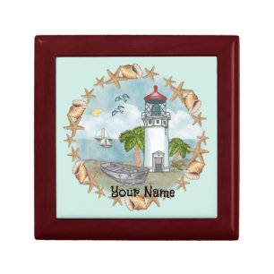 Shells Hawaii  Lighthouse Gift Box