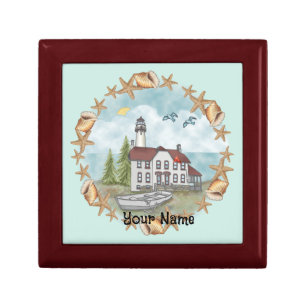Shells Illinois Lighthouse Gift Box
