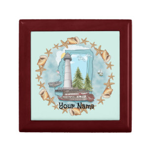 Shells Mississippi Lighthouse Gift Box