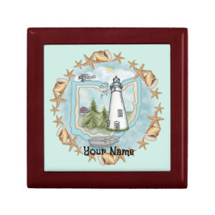 Shells Ohio  Lighthouse Gift Box