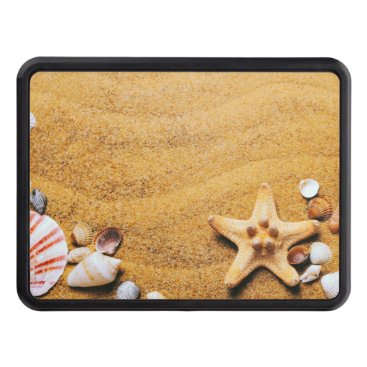 Shells on the beach tow hitch cover Shells on the beach tow hitch cover