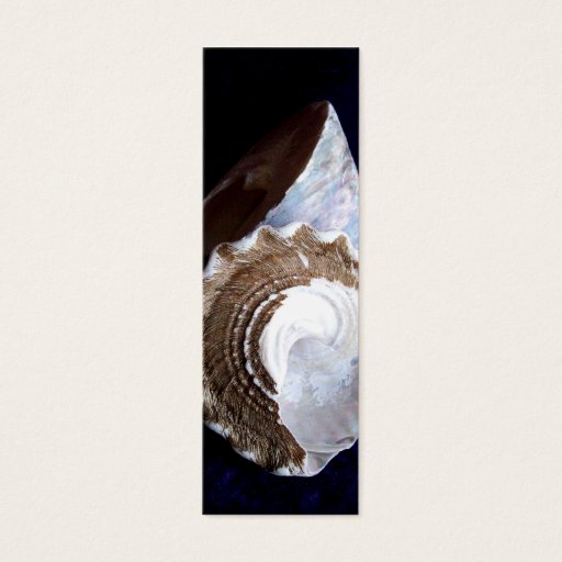 Customizable Shells Profile Card or bookmark Business Card