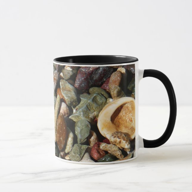 Shells, Rocks and Coral Nature Photography Mug (Right)