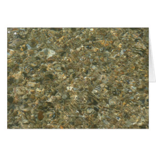 Shells Under Rippling Water Cards