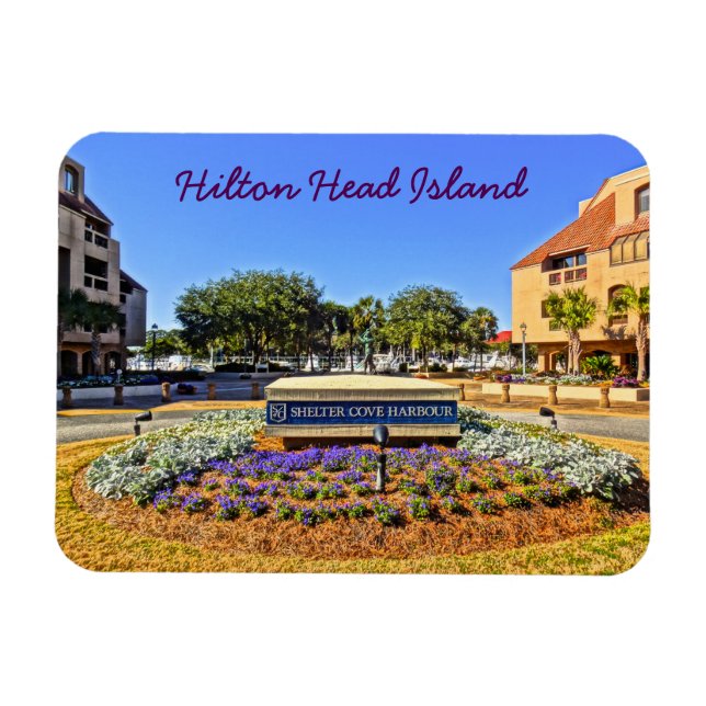 Shelter Cove Harbour & Marina Hilton Head Island Magnet (Horizontal)