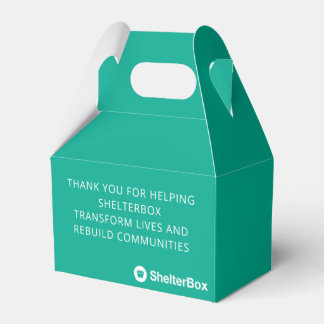 ShelterBox Branded Favor Box