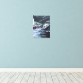 Sheltered By Mid Morning Sun Canvas Print (Insitu(Wood Floor))