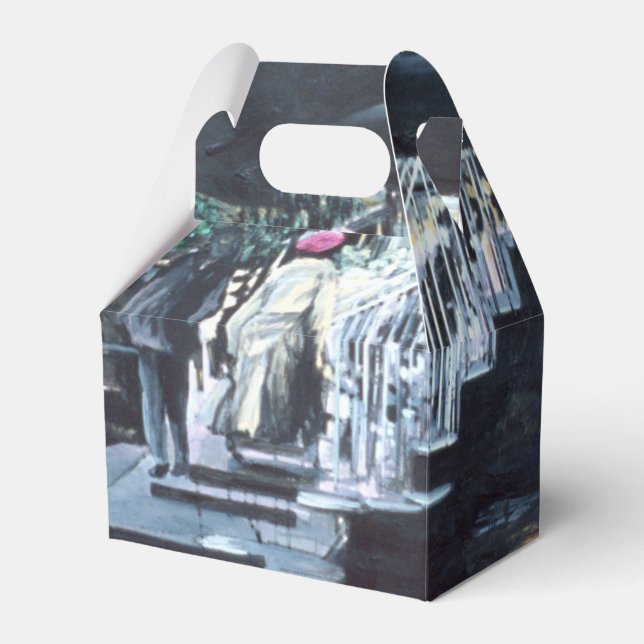 Sheltered by Mid-Morning Sun Favor Boxes (Front Side)