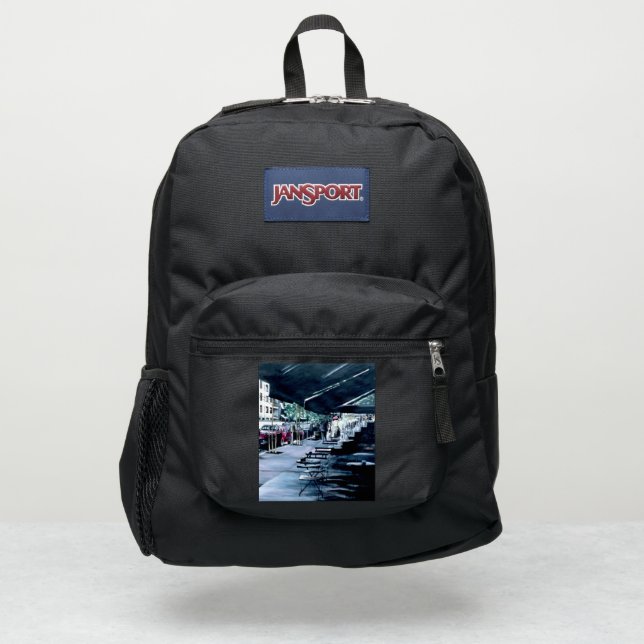 Sheltered by Mid Morning Sun JanSport Backpack (Front)