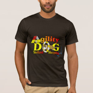 Sheltie Agility Shetland Sheepdog Gifts T-Shirt