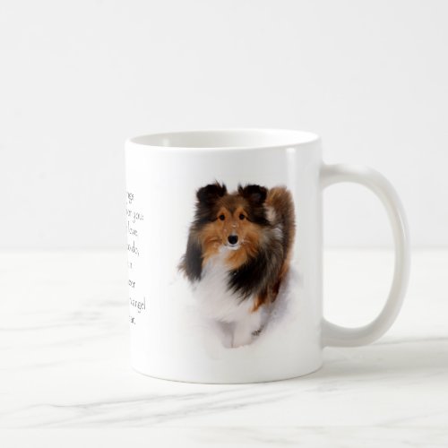 Sheltie Blessing Mug