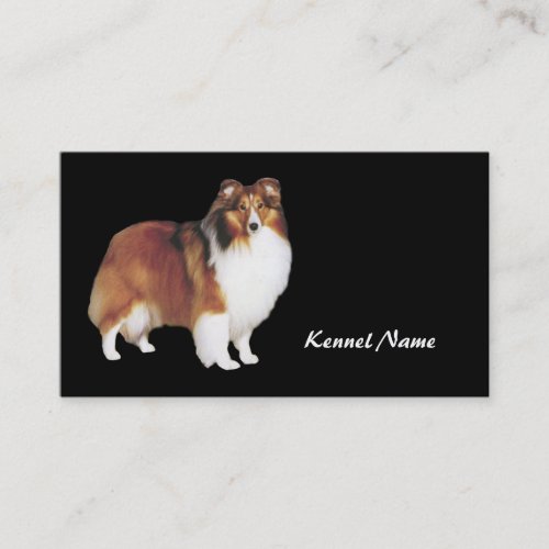 Sheltie Breeder Business Card