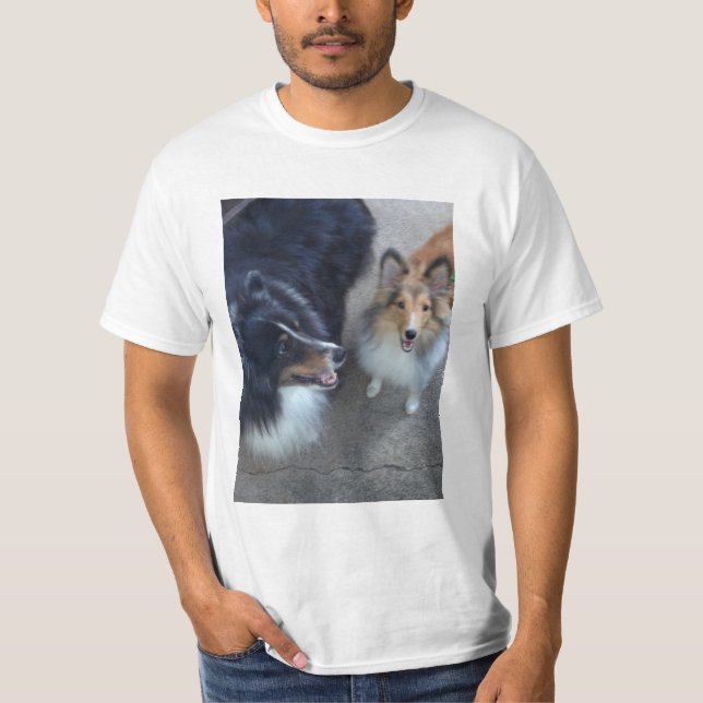 Sheltie Buddies T Shirt (Front)