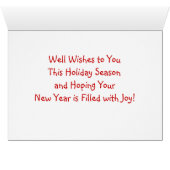 Sheltie Christmas Mail Bi Blue (Inside Horizontal (Bottom))