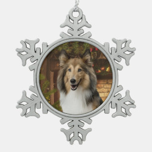Sheltie Christmas Ornament
