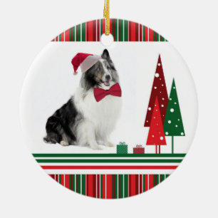 Sheltie Christmas Ornament