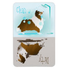 Sheltie Clean-Dirty Dishwasher