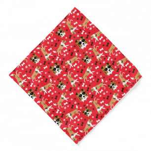 Sheltie Collie Shetland Sheepdogs Cute Paw Pattern Bandana