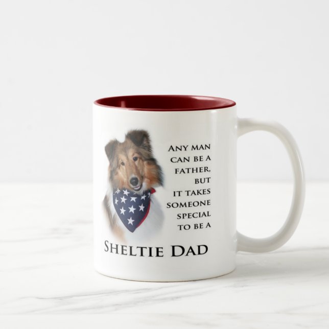 Sheltie Dad #3 Mug (Right)