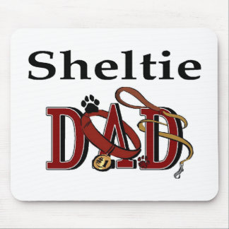 Sheltie Dad Gifts Mouse Pad
