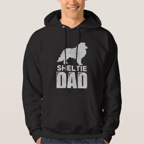 Sheltie Dad Shetland Sheepdog Dog Father Hoodie