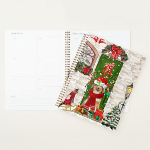 Sheltie Dog Christmas Planner