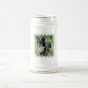 Sheltie Dog Picture Beer Stein