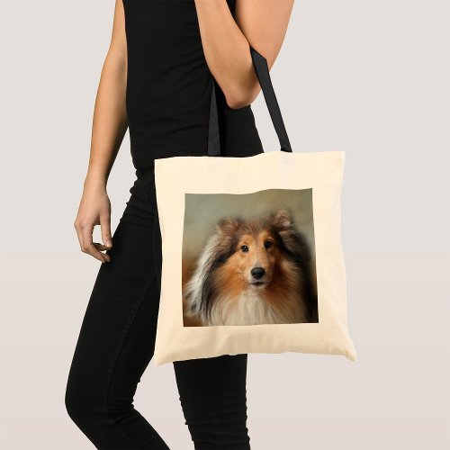 Sheltie Dog Tote Bag
