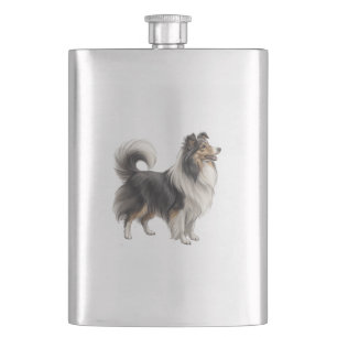 Sheltie Flask
