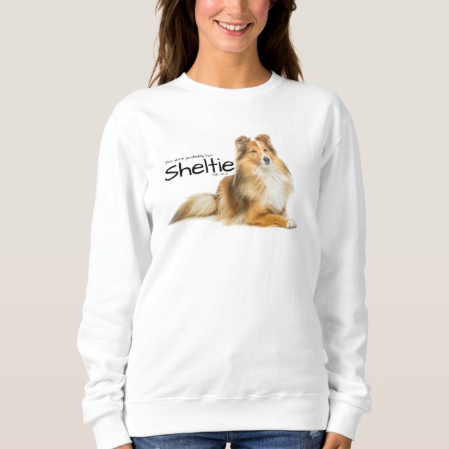 Sheltie Hair Sweatshirt (Front)