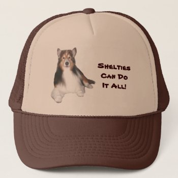 Sheltie Hat by normagolden at Zazzle