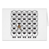 Sheltie in the Sheep (Front Horizontal)